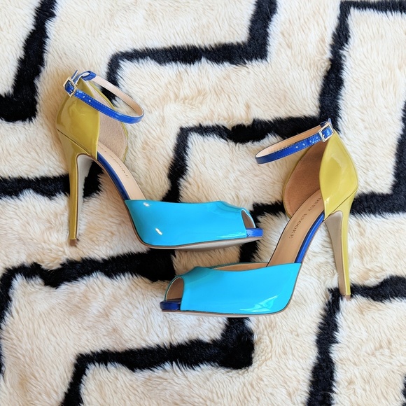 Audrey Brooke Shoes - Audrey Brooke Peep Toe Pumps